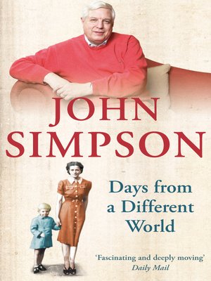cover image of Days from a Different World